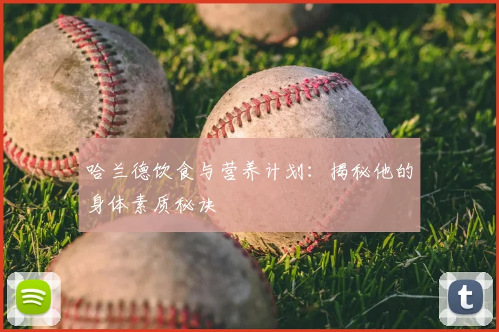 哈兰德饮食与营养计划:揭秘他的身体素质秘诀